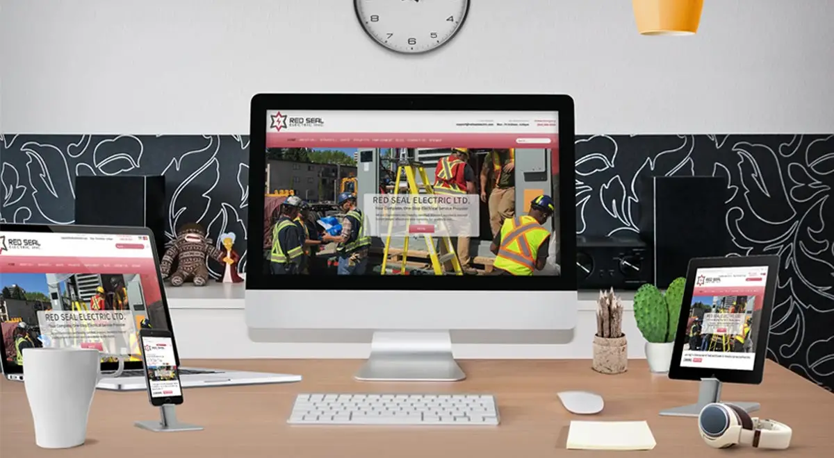 Red Seal Electric E.B. Web Recent Web Design Project Details