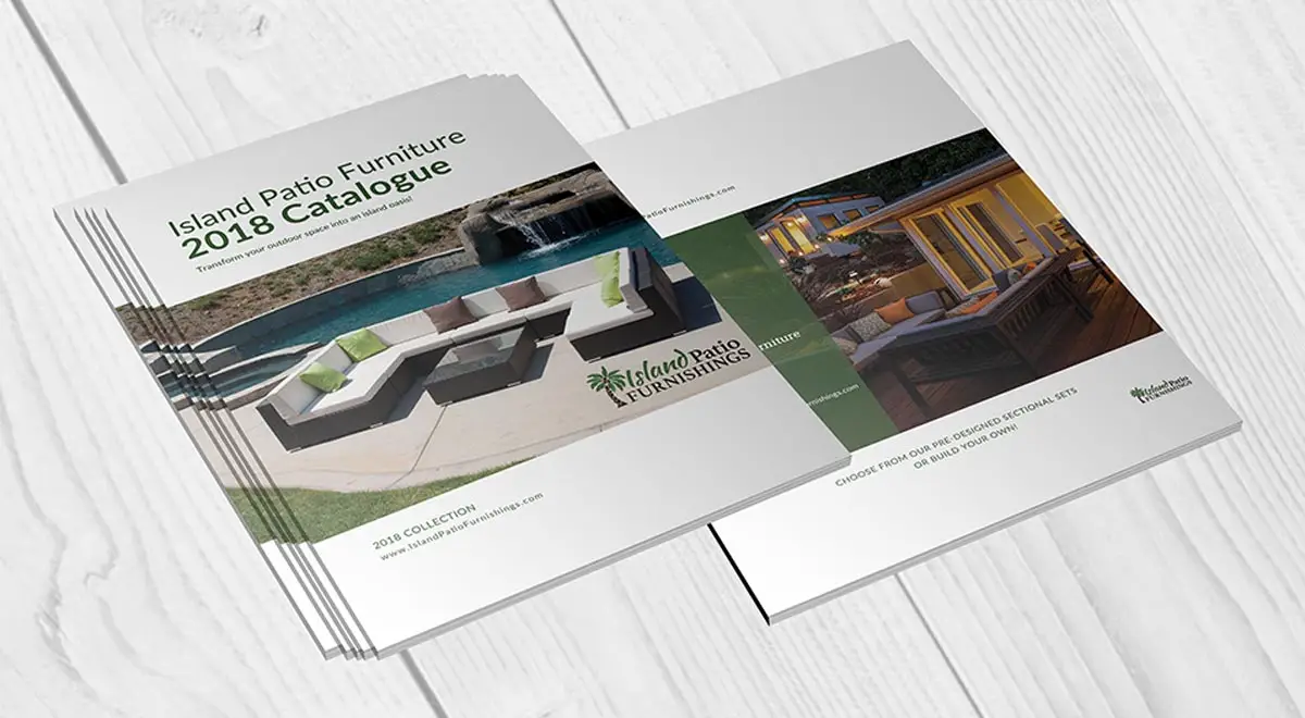 Island Patio Furniture E.B. Web Recent Print Design Project Details
