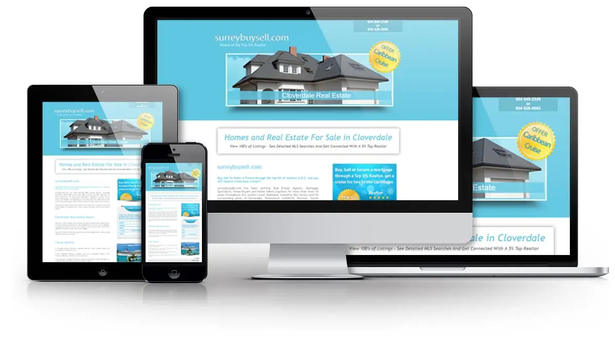 surreybuysell.com E.B. Web Web Design Project Details