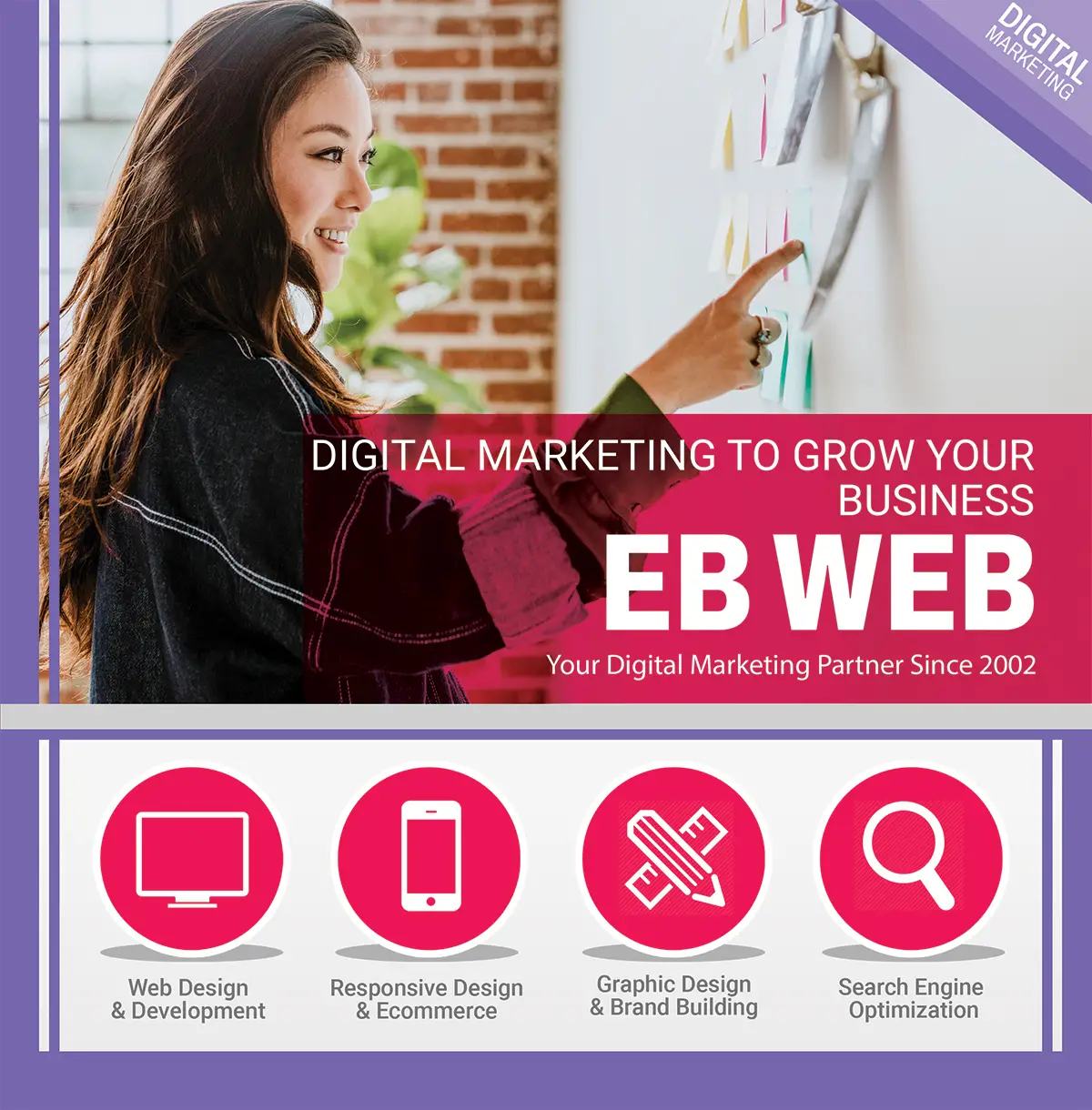 Grow Your Business with EB Web Digital Marketing - Unlock Your Success Today!