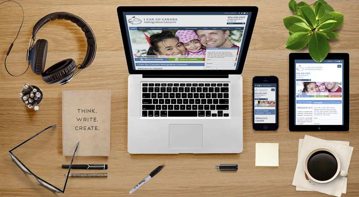 I Can Go Canada Immigration Lawyers E.B. Web Recent Web Design Project Details