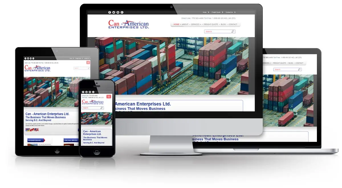 Can - American Enterprises Ltd. E.B. Web Recent Web Design Project Details