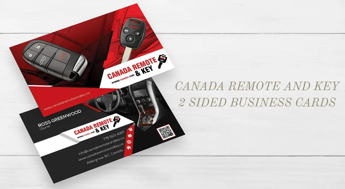 Canada Remote And Key E.B. Web Recent Print Design Project Details
