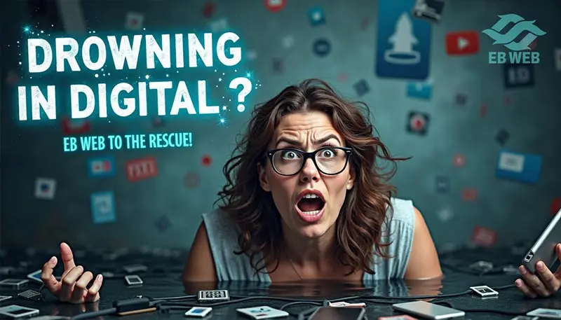 Dont Drowned In The Digital,  Let EB Web Help!!!