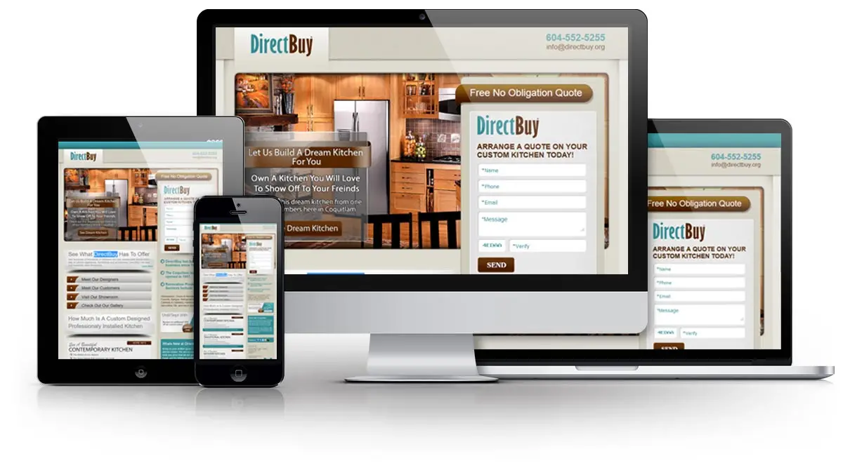 DirectBuy Dream Kitchens E.B. Web Web Design Project Details