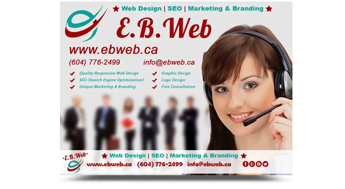 www.ebweb.ca E.B. Web Recent Web Banner Project Details